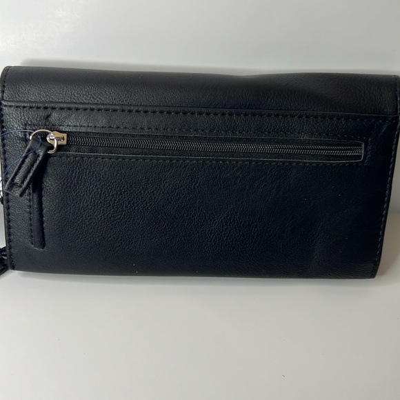 Nautica faux leather black wristlet for women. New with tags - Picture 8 of 10